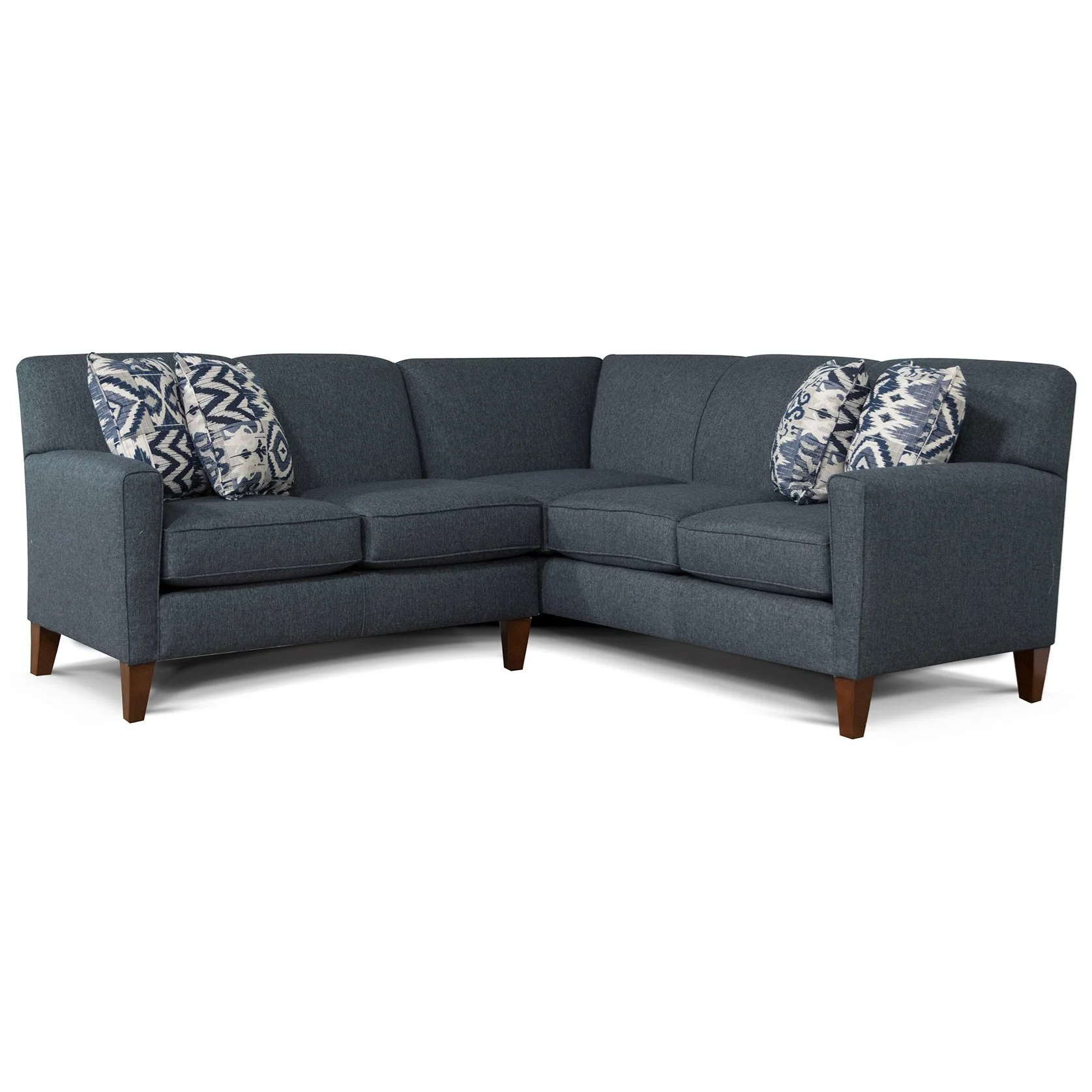 England Collegedale 6200Sect 7648 Contemporary 2Piece Sectional with